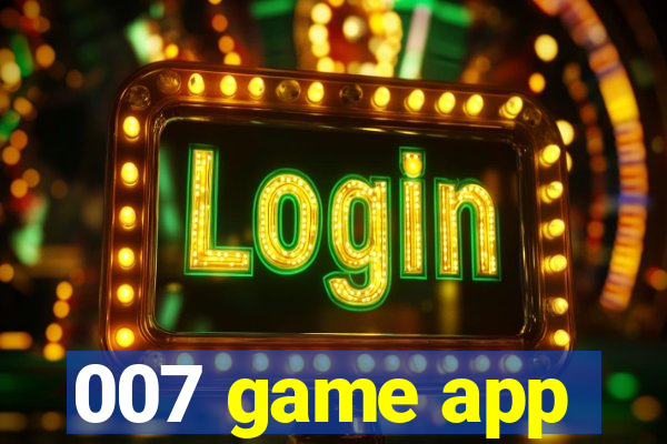 007 game app